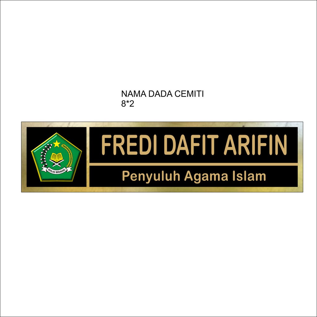 

NAMA DADA NAMETAG BY REQUEST