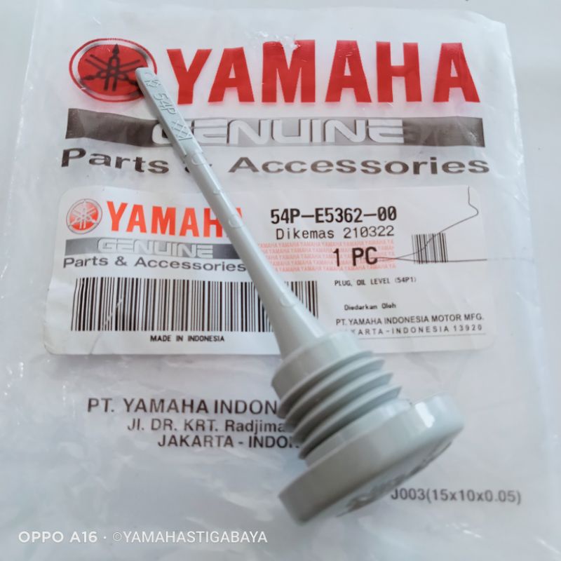 tutup oli mesin Mio j plug oil level soul GT stik tutup oli mesin Mio gt