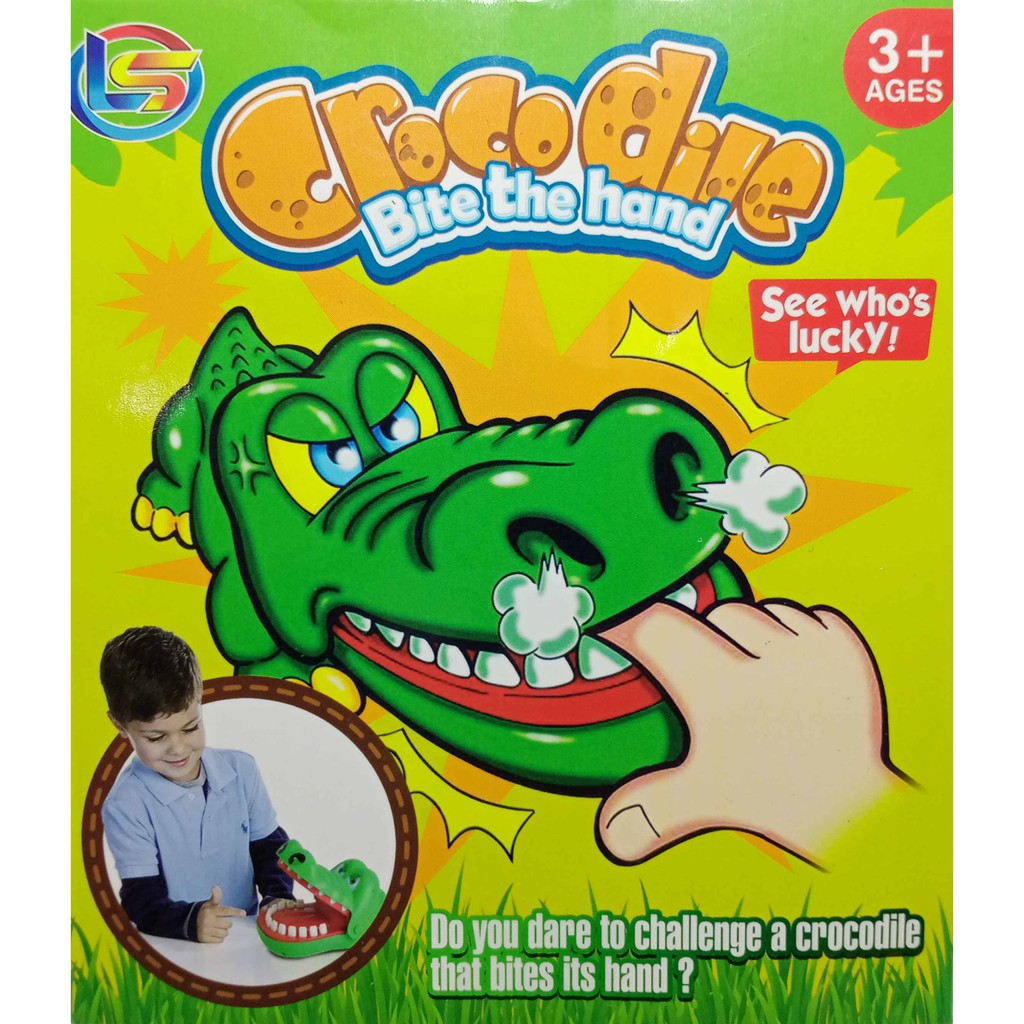 MAINAN GIGIT BUAYA Bite The Hand / Buaya Gigit Jari / Crocodile Dentist