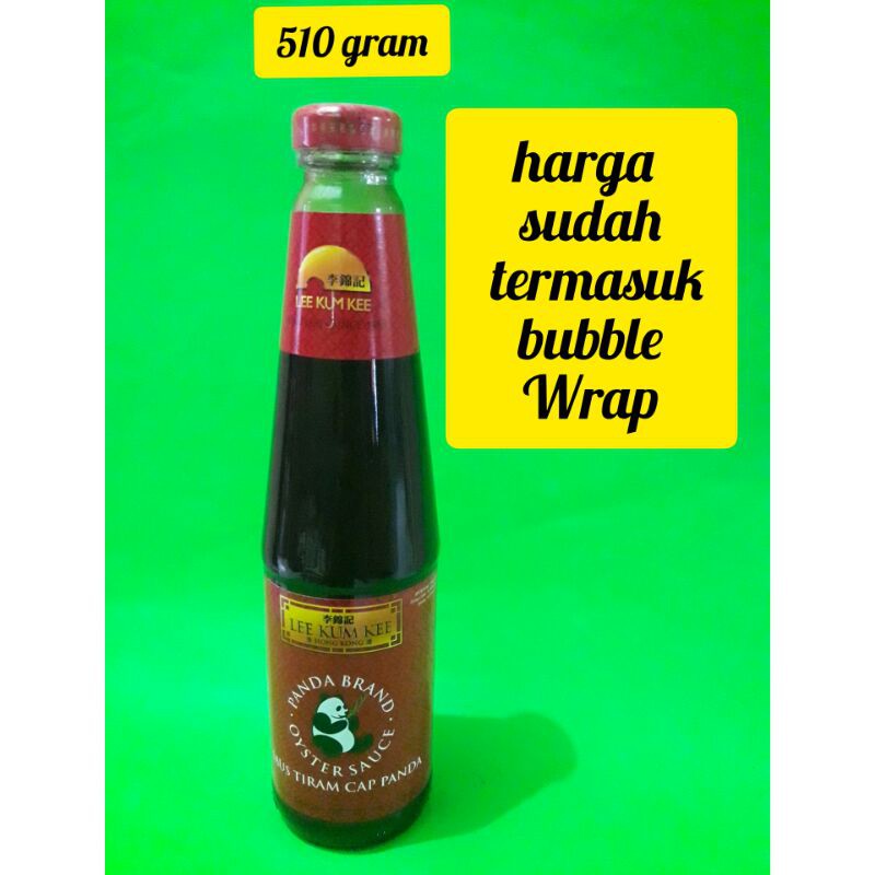

Saos Tiram Cap Panda Lee Kum Kee 510 gram ( Oyster Sauce)