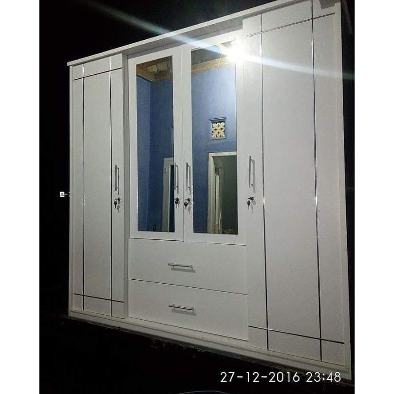 paket lemari sliding dan meja rias