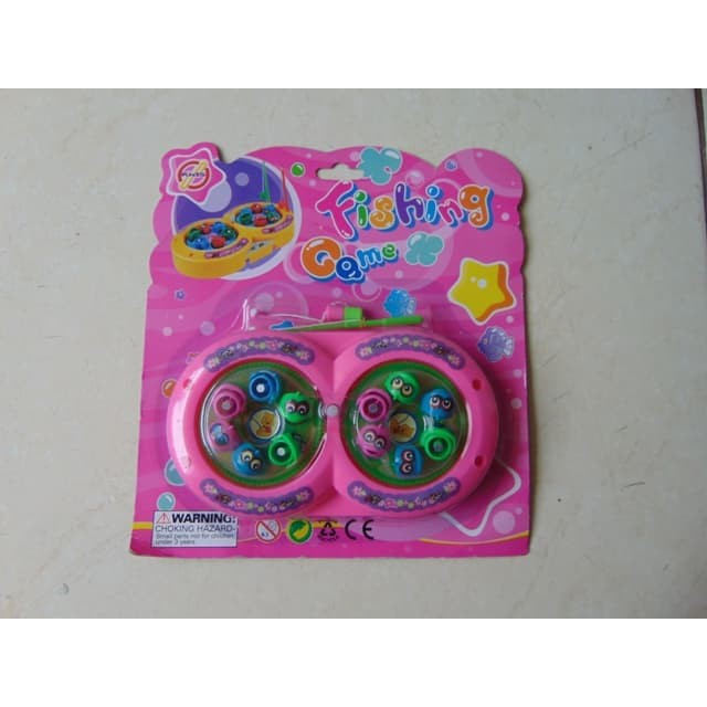Mainan Pancing Ikan Putar Magnet Isi 12 Pcs Ikan Fishing Game