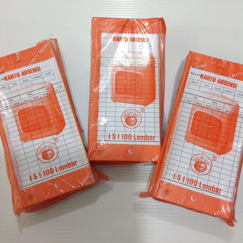 

KARTU ABSENSI
