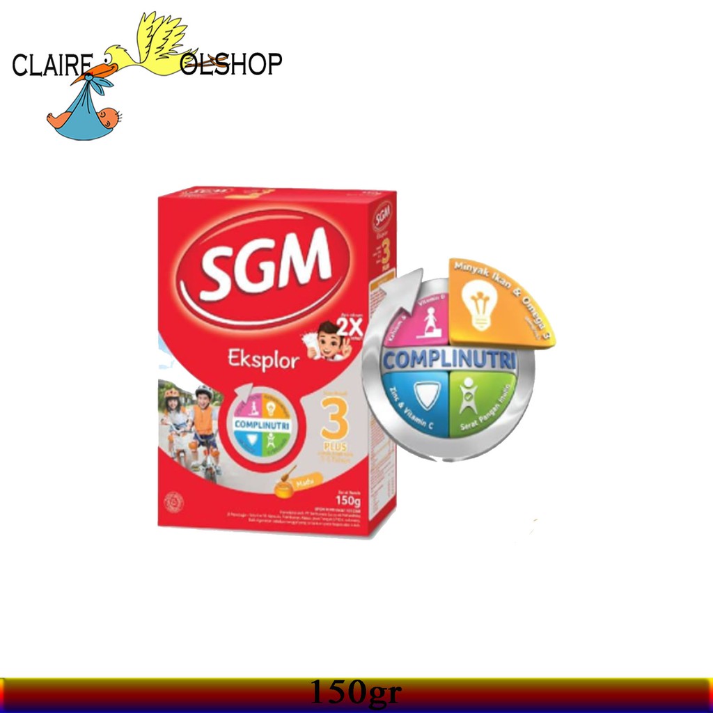 

SGM EKSPLOR 3 PLUS RASA MADU 150gr