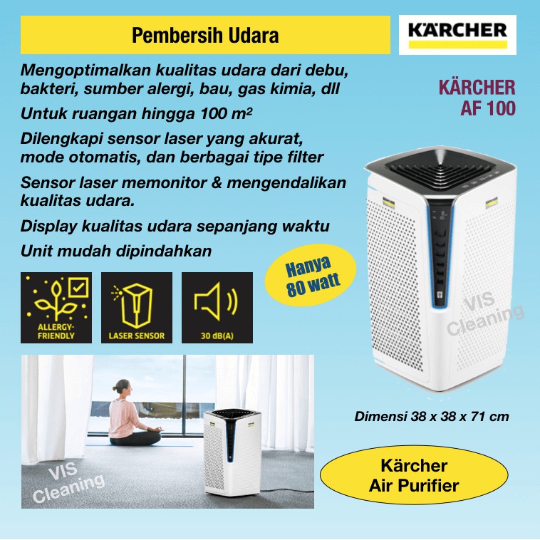 Air Purifier Karcher AF 100 (Pembersih Udara)