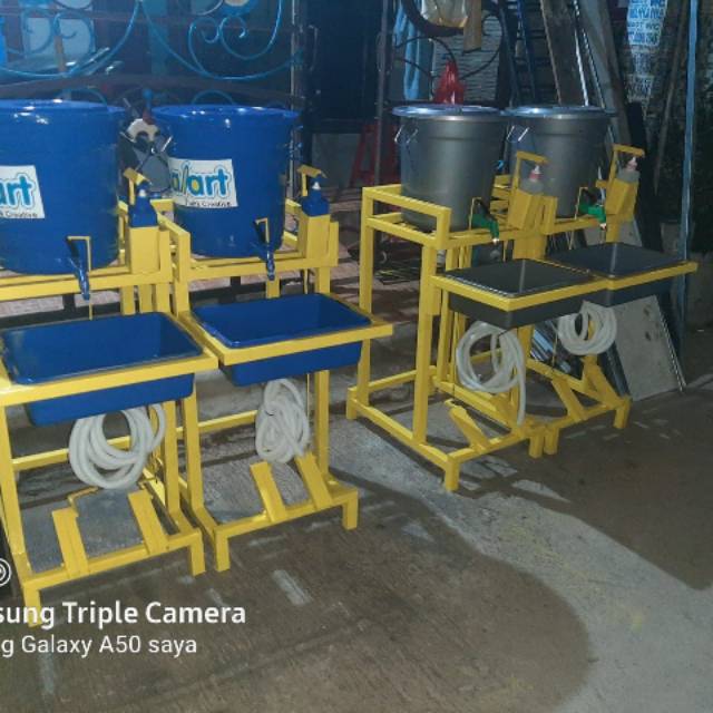 Tempat Cuci Tangan Portable Injak