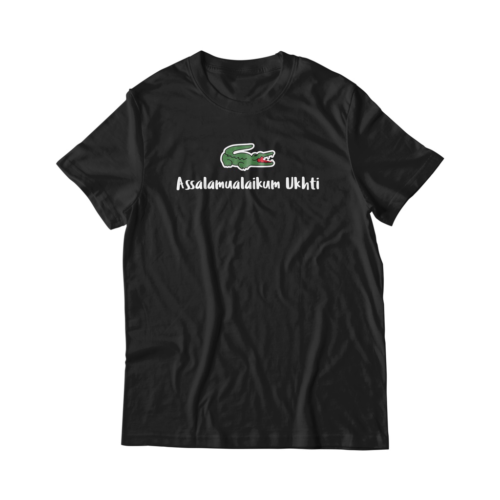 Kaos Kata Plesetan Lucu ASSALAMUALAIKUM UKHTI