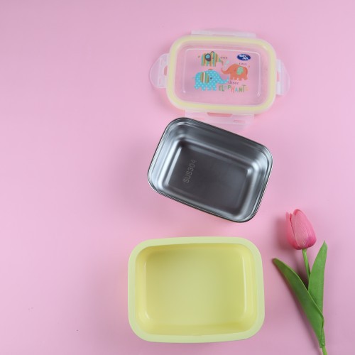 Baby Safe Stainless Steel Lunch Box 360ml SS009