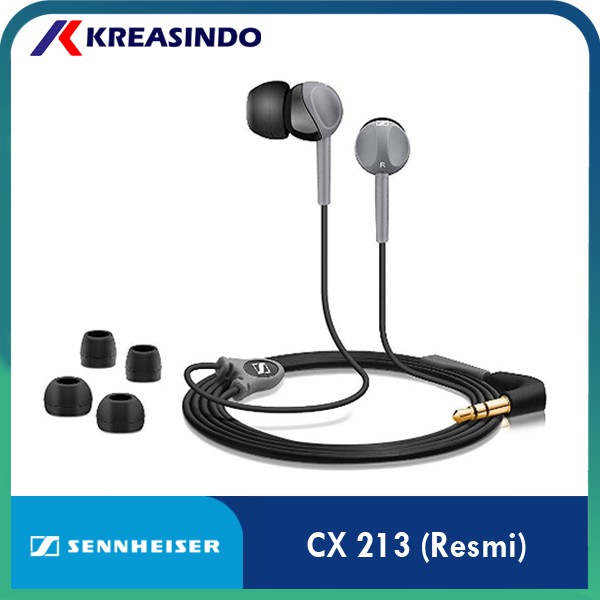 Sennheiser CX213 / CX 213 In Ear Earphone Garansi Resmi | Shopee Indonesia