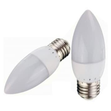 Unik Lampu LED Candle   Lilin   Jantung 3W   3W   E27 Putih Berkualitas