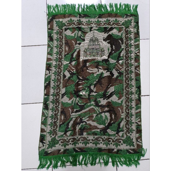 SAJADAH loreng Malvinas | kain sajadah TNI AD loreng | Sajadah sholat | Sajadah Malvinas