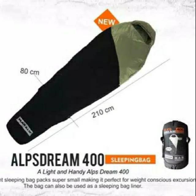SLEEPING BAG SB MAKALU ALPS DREAM 400 ULTRALIGHT | UL 700 1000 1200 POLAR DACRON NAVY BLACK HITAM SE