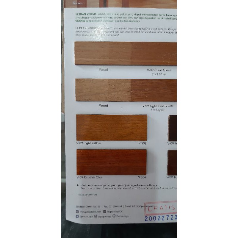 Propan Ultran Vernis