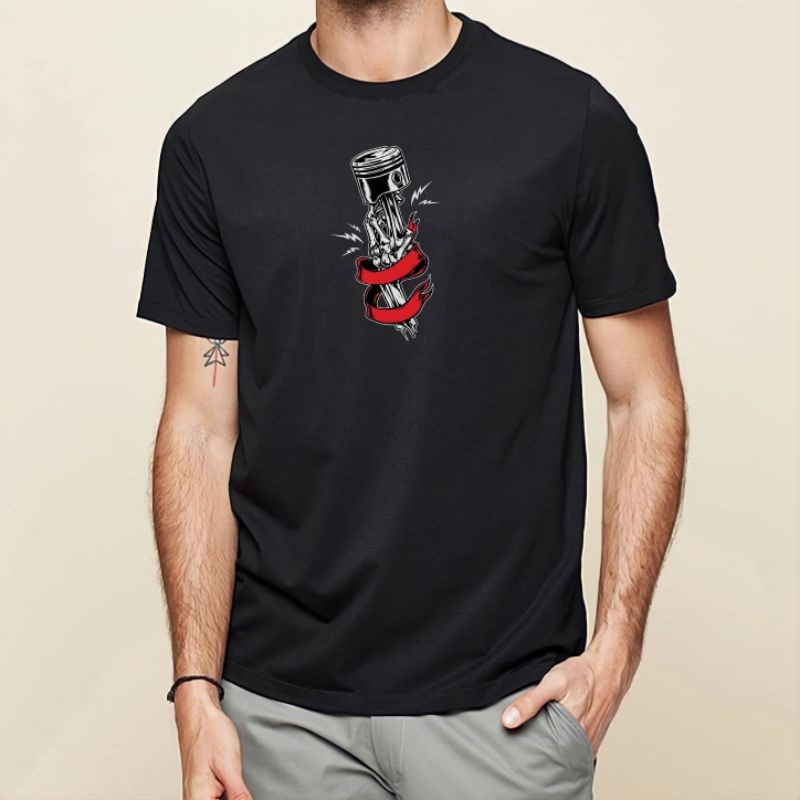 Kaos Oblong Pria Baju Distro Cowok Singer Atasan Tshirt Cod