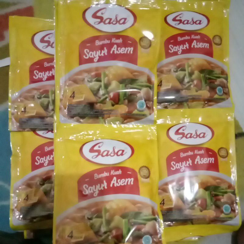 

SASA BUMBU KUAH SAYUR ASEM 33gr 1 RENCENG