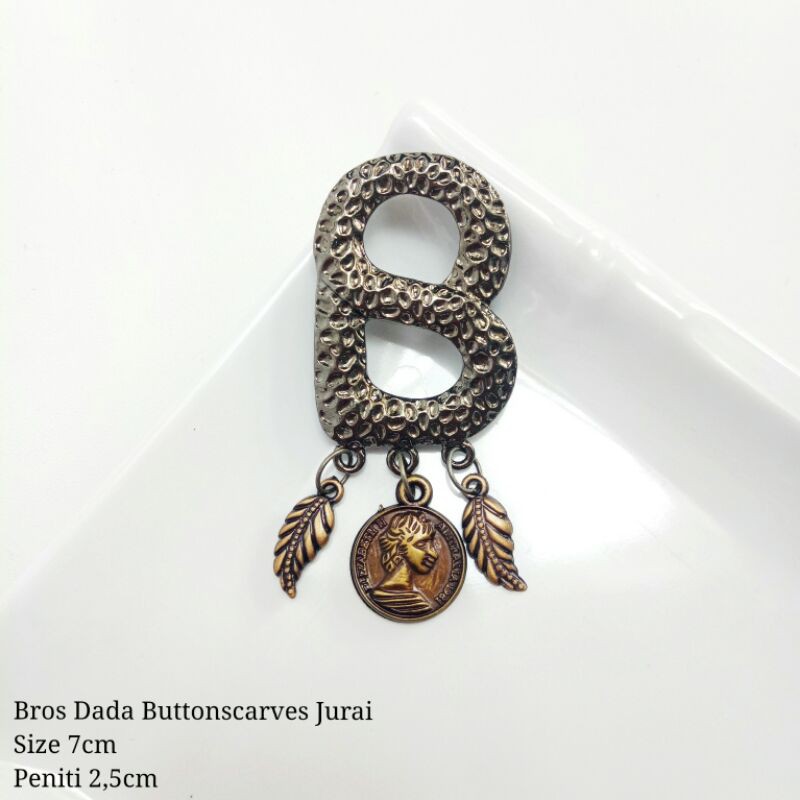 BROS BUTTONSCARVES KW (PART 1) BROS B-hitam bakar jurai