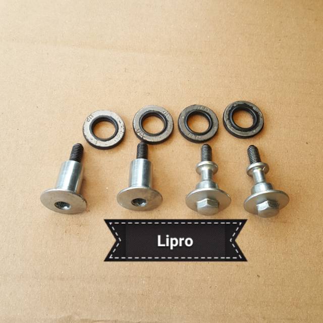 Baut blok Cylinder head kop Revo FI injeksi silinder bolt head cover rubber mounting