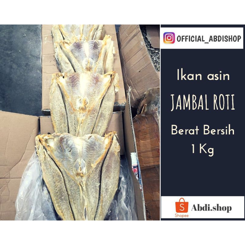 

Ikan Asin Jambal Roti Utuh 1 Kg