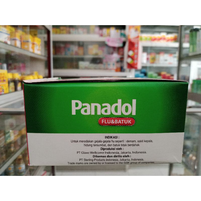 PANADOL HIJAU FLU &amp; BATUK 1 STRIP - ED 11/2025