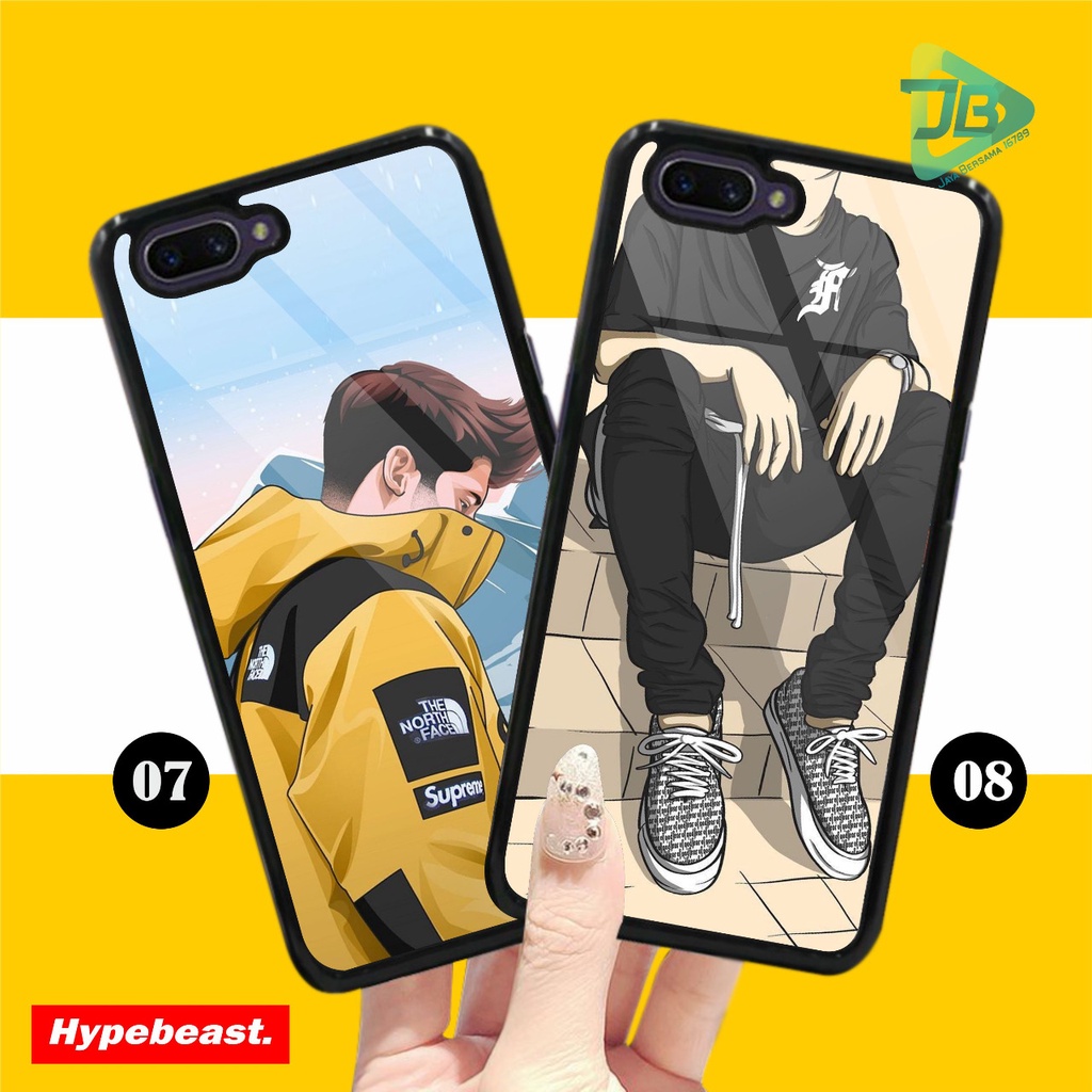 HARDCASE 2D GLOSSY HYPEBEAST OPPO VIVO XIAOMI SAMSUNG REALME IPHONE ALL TYPE JB4693