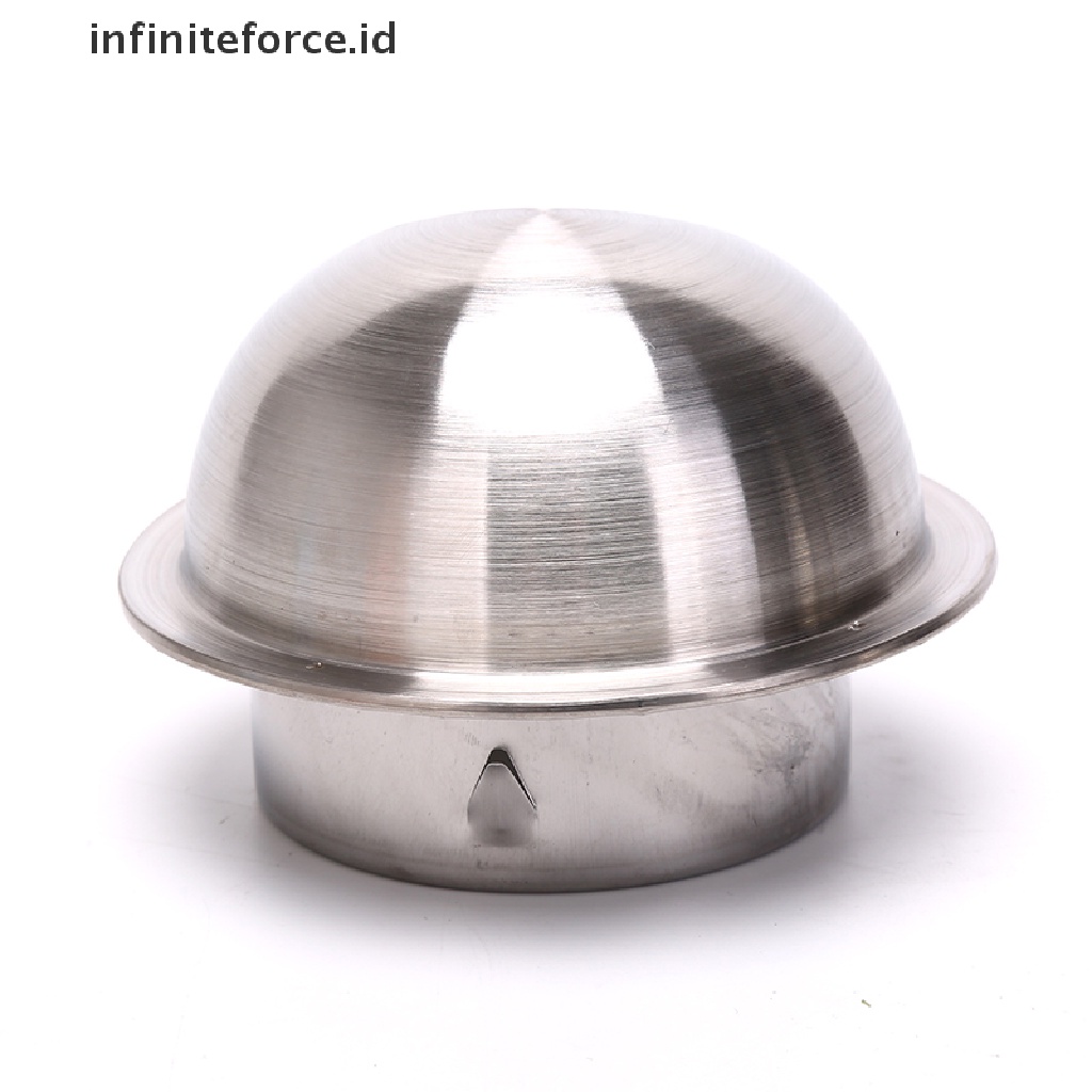 1 Pc Ventilasi Udara Bahan Stainless Steel Untuk Dinding Langit-Langit