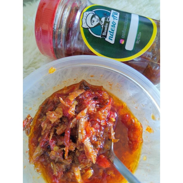 Sambal bumbu ndeso 150gr Sambal Cumi Teri Medan Mr.Crispy Eat Sambel Bu rudy Cakalang fufu Klotok peda Terasi sei wagyu