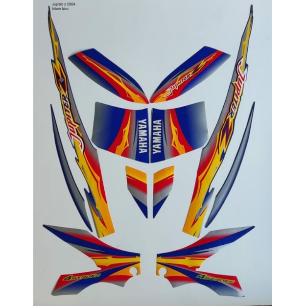 STRIPING MOTOR JUPITER Z TH  2004 TERLARIS