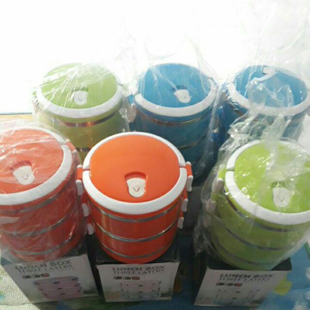 Rantang Polos 3  Susun