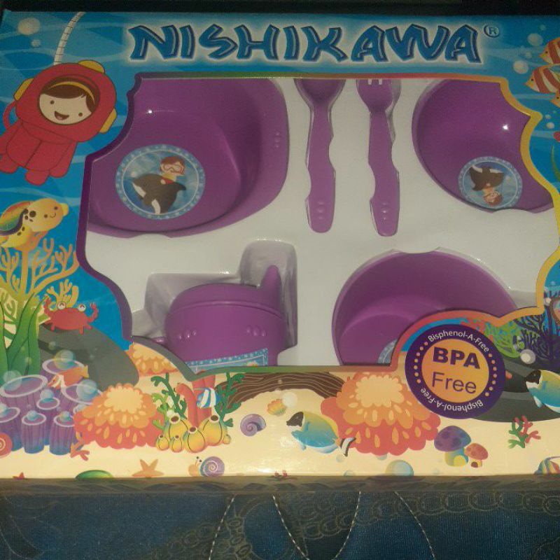 tempat makan bayi NISHIKAWA BPA FREE