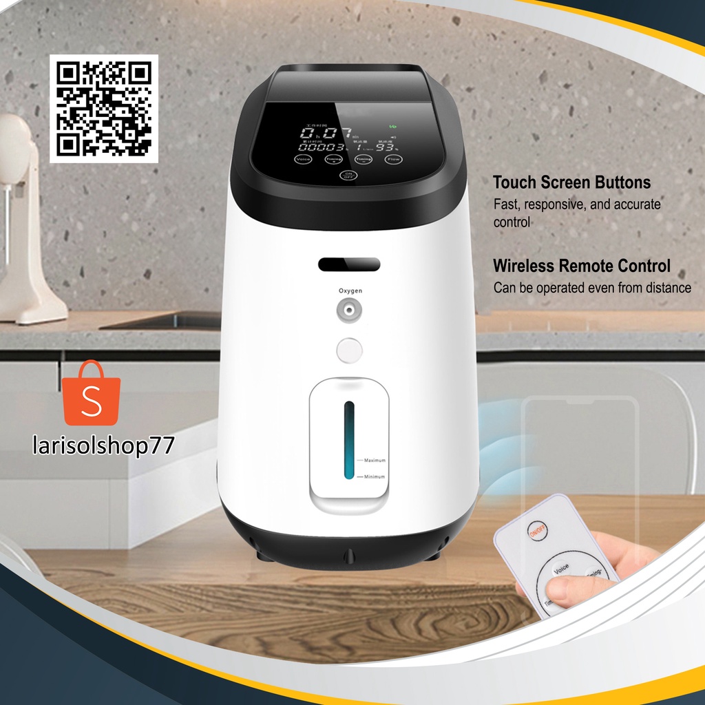 MEDRIS OXYGEN CONCENTRATOR Generator Oksigen 2-9L Konsentrasi 93%