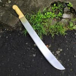 Machete 20 inchi / 50 cm Tramontina Bush Survival 26620/020 Fulltang Handle Kayu Original Brazil