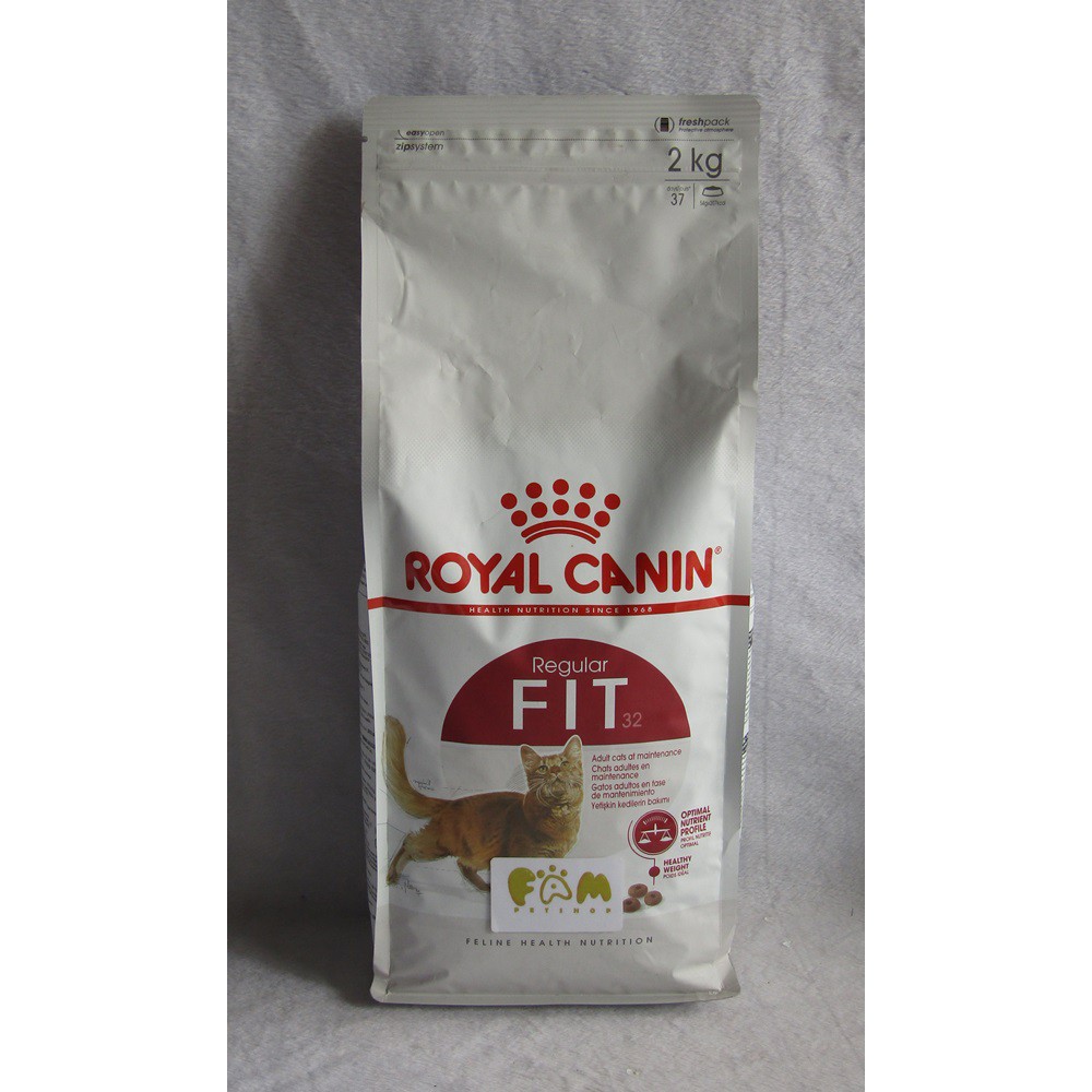 Royal Canin FIT 32 2Kg - Makanan Kucing FRESH PACK