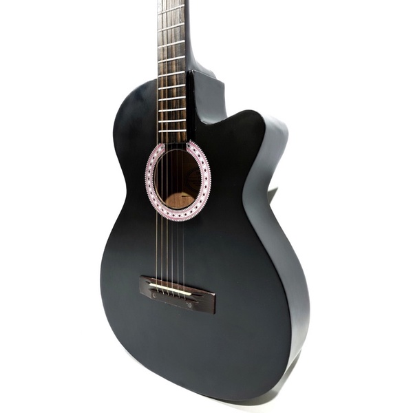 Gitar Akustik Yamaha Tipe F310 P Warna Hitam Doff Model Coak Senar String Murah Jakarta buat Pemula atau Belajar