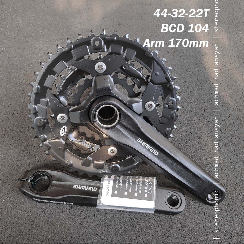 crank deore 3 speed