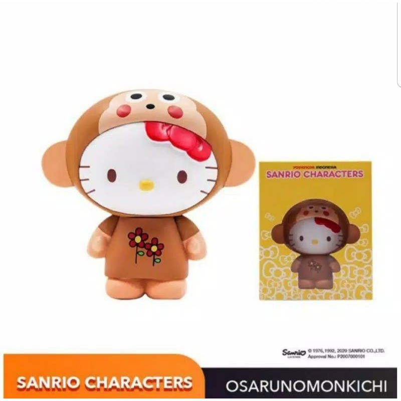 Yoshinoya Sanrio Characters Mini Figure Hellokitty Yoshinoya