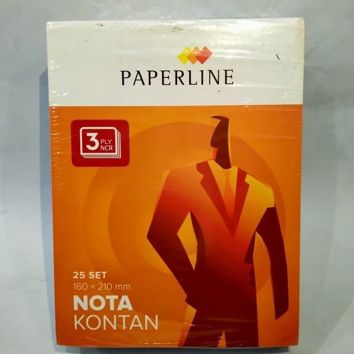 

CODE315 Buku Bon Nota Kontan 3 ply / Rangkap 3 Besar Paperline PPL (10 buku)