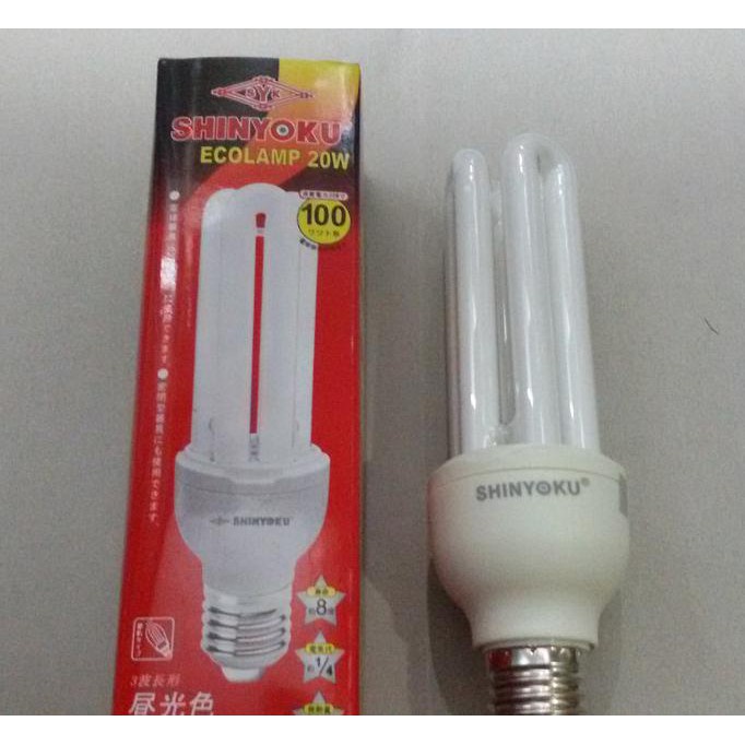 Shinyoku Lampu Hemat Energy Ecolamp 20w 20 watt 20watt MURAHHH