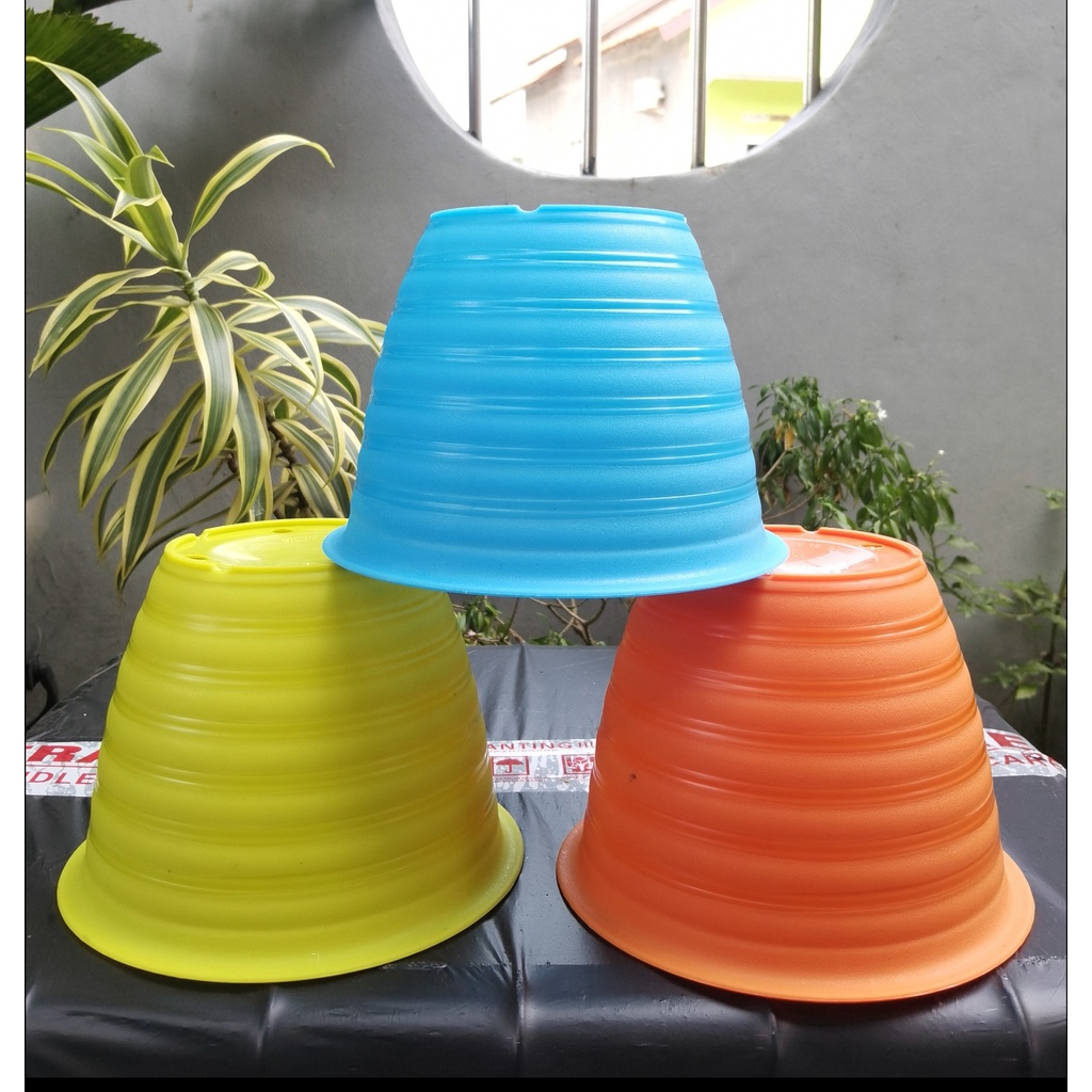 Pot tawon warna warni - pot hias model ikea uk 15cm Sunlife