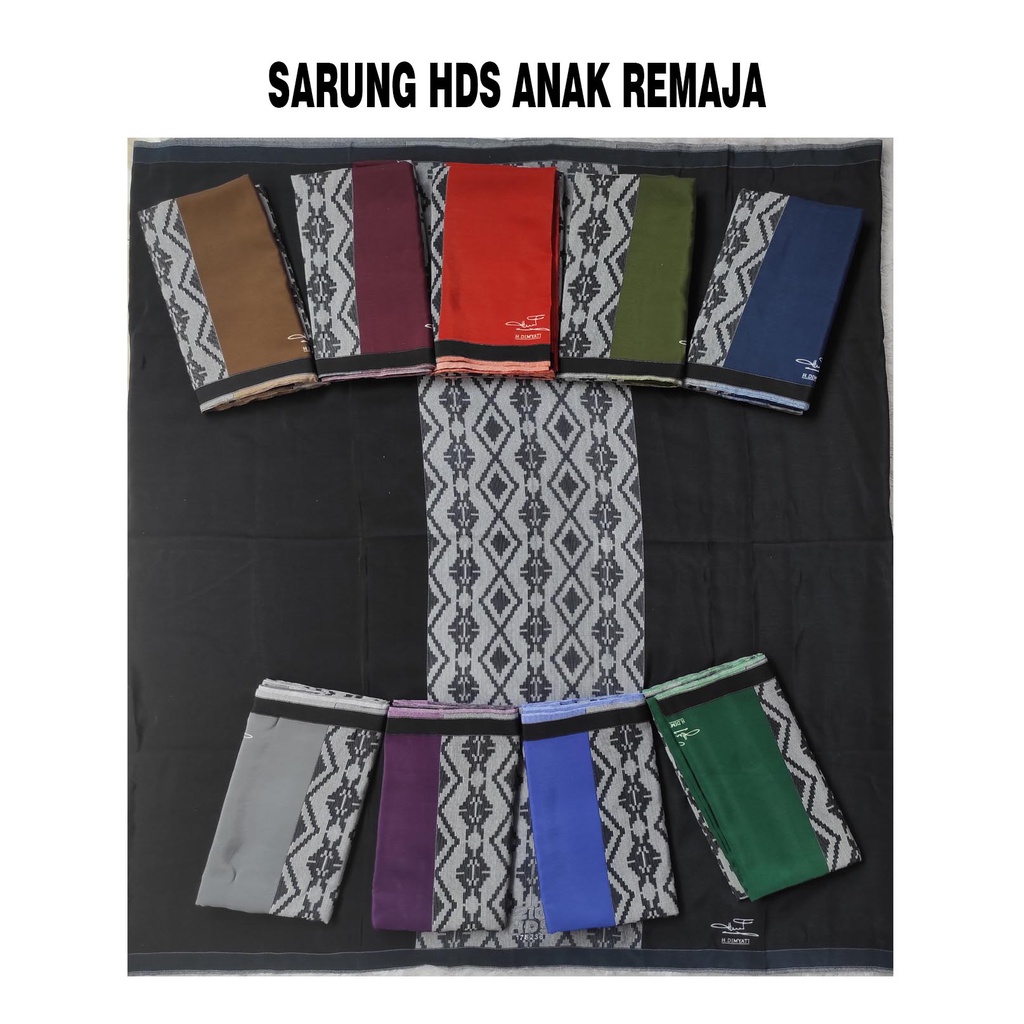 SARUNG HDS POLOS ANAK REMAJA TERBESTSELLER