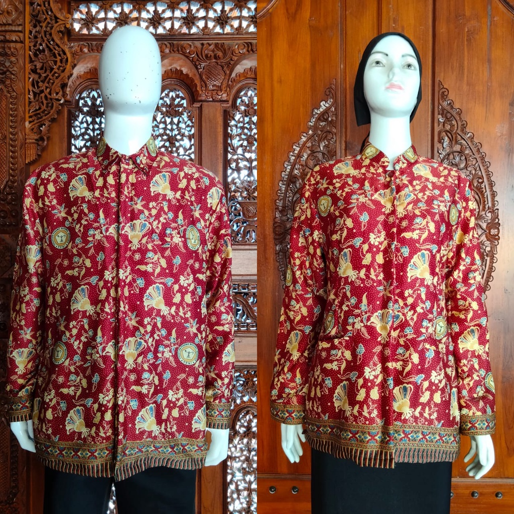 BAJU BATIK PPNI SEMI SUTRA (SILK) | BATIK PERAWAT