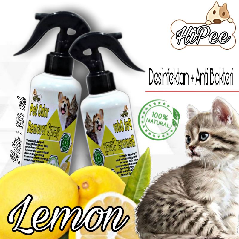 Penghilang Bau Kencing Kucing Anjing 250ML / Pet Odor Remover Spray / Litter Box / Pasir Kucing / Kucing / Anjing / Cat Dog / CatDog / Cat Dog / Dog / Cat / Pengharum Kandang / Penghilang Bau Kandang / Penghilang Bau Kotoran