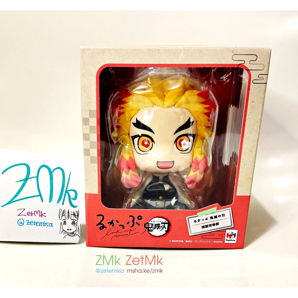 Kimetsu no Yaiba Kyojuro Rengoku LookUp Rukappu Look Up Figure