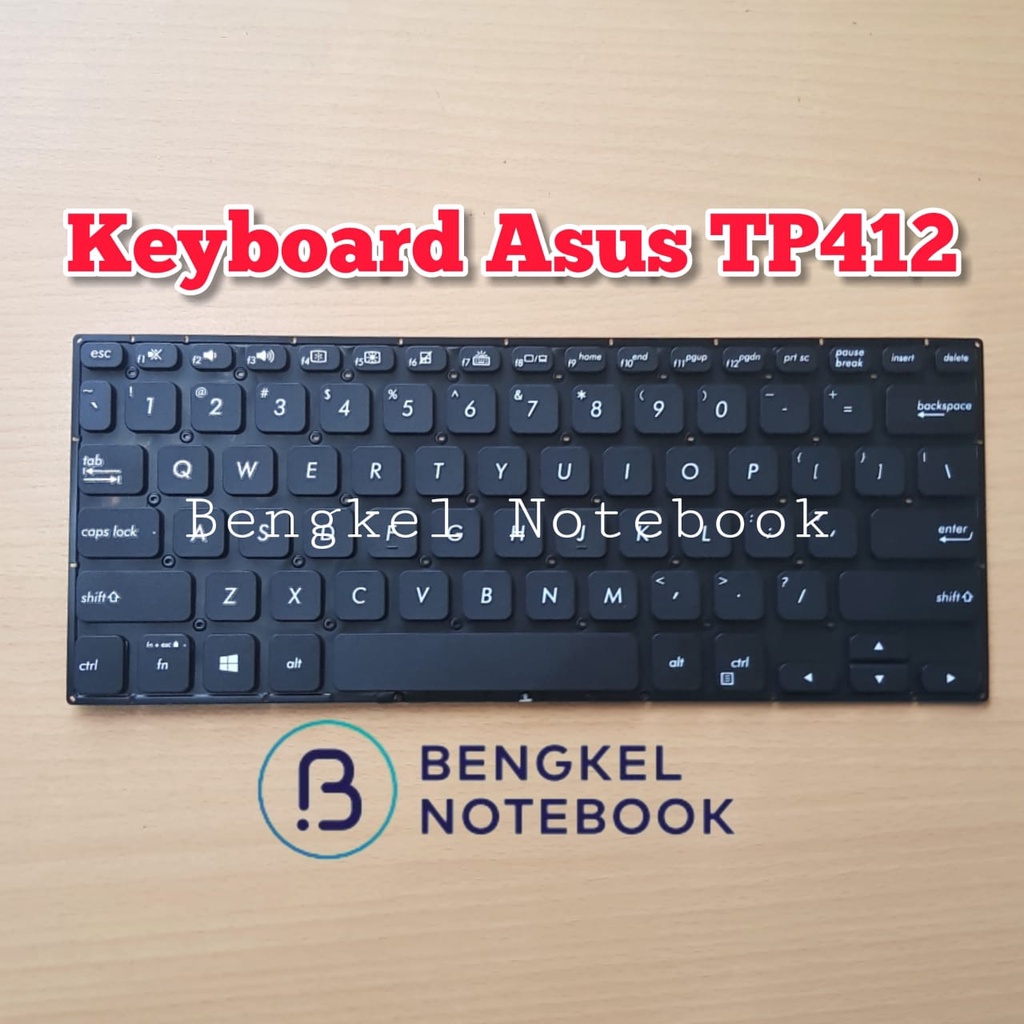 Keyboard ASUS VivoBook TP412 TP412UA TP412U TP412UR TP412FA TP412F Delete