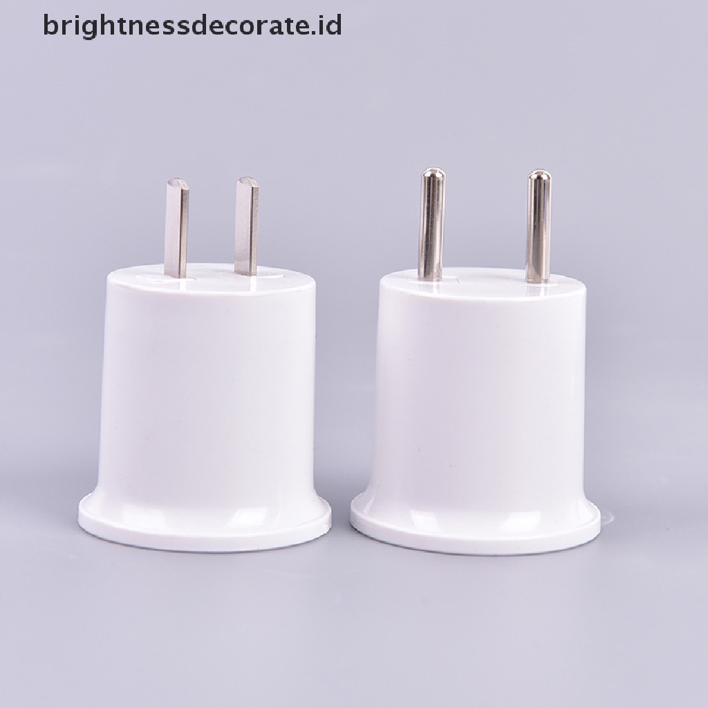 [birth] E27 Lamp Base To EU/US Plug Socket Lamp Holder Converter Adapter Light Bulb Lamp [ID]