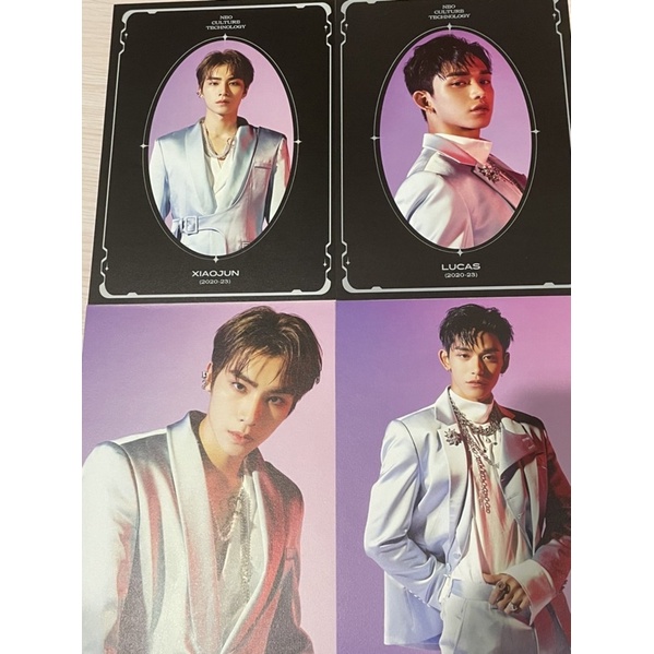 Official NCT 2020 Yearbook/Collecting Book Resonance Lucas Xiaojun Postcard