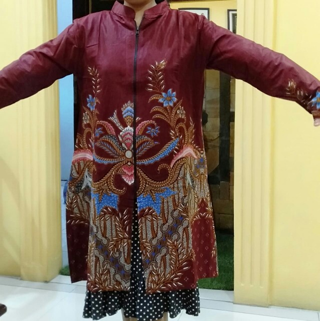 #cod | Terlaris Serut Genes Jelita Tunic Navbor Yelbor Whitbor Creambor Tunik Batik Modern