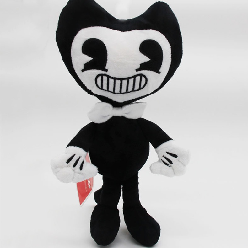 Mainan Boneka Stuffed Plush Kartun Anime Bendy Thriller 50cm Untuk Hadiah Halloween Anak