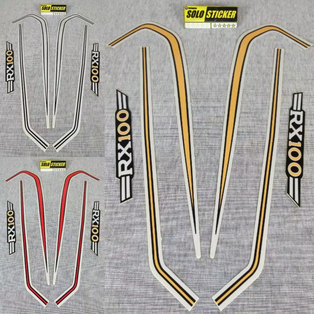 STRIPING SOLO (BISA COD) -Striping Motor Standar Yamaha RX 100