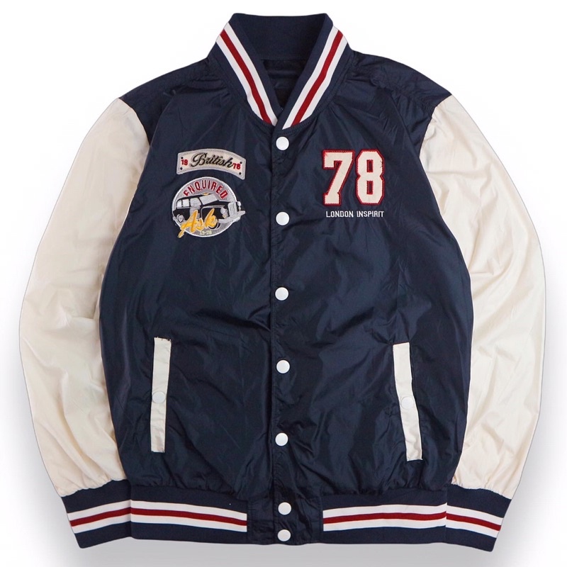 Varsity Jacket by Ask Enquired “British London Inspirit”