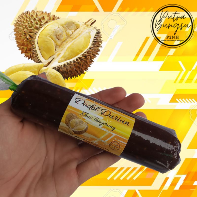 Dodol Durian Asli Khas Tangerang 200 gr Halal